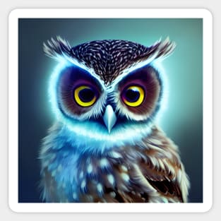 The hivernal owl | 1 Sticker